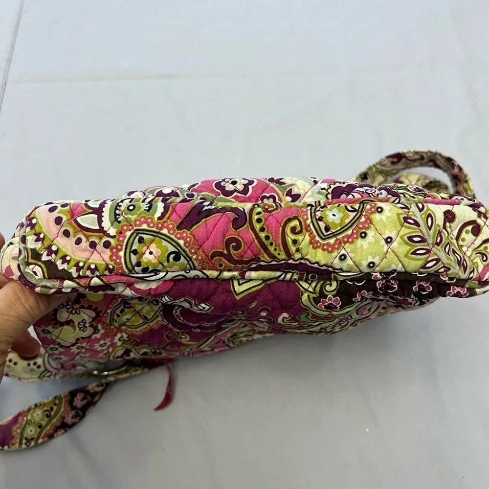 Vera Bradley Hipster Very Berry Paisley Pink Crossbody